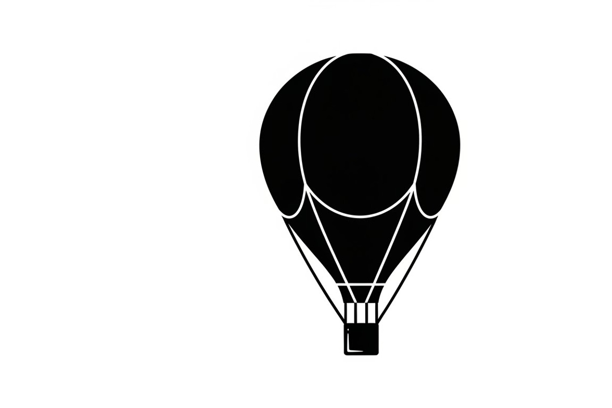 hot air balloon silhouettes, an Illustration by Amazin_art (Photo 29 of 31)