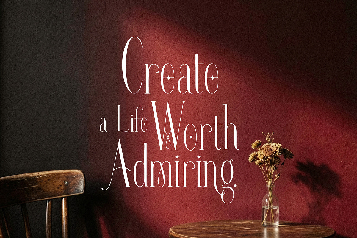 Qavirats - Tall Refined Luxury, a Serif Font by HypeWorksCo (Photo 3 of 20)