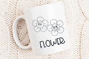 Retro Flower | Symbols Fonts, a Symbol Font by Sirinart (Thumbnail 11 of 12)