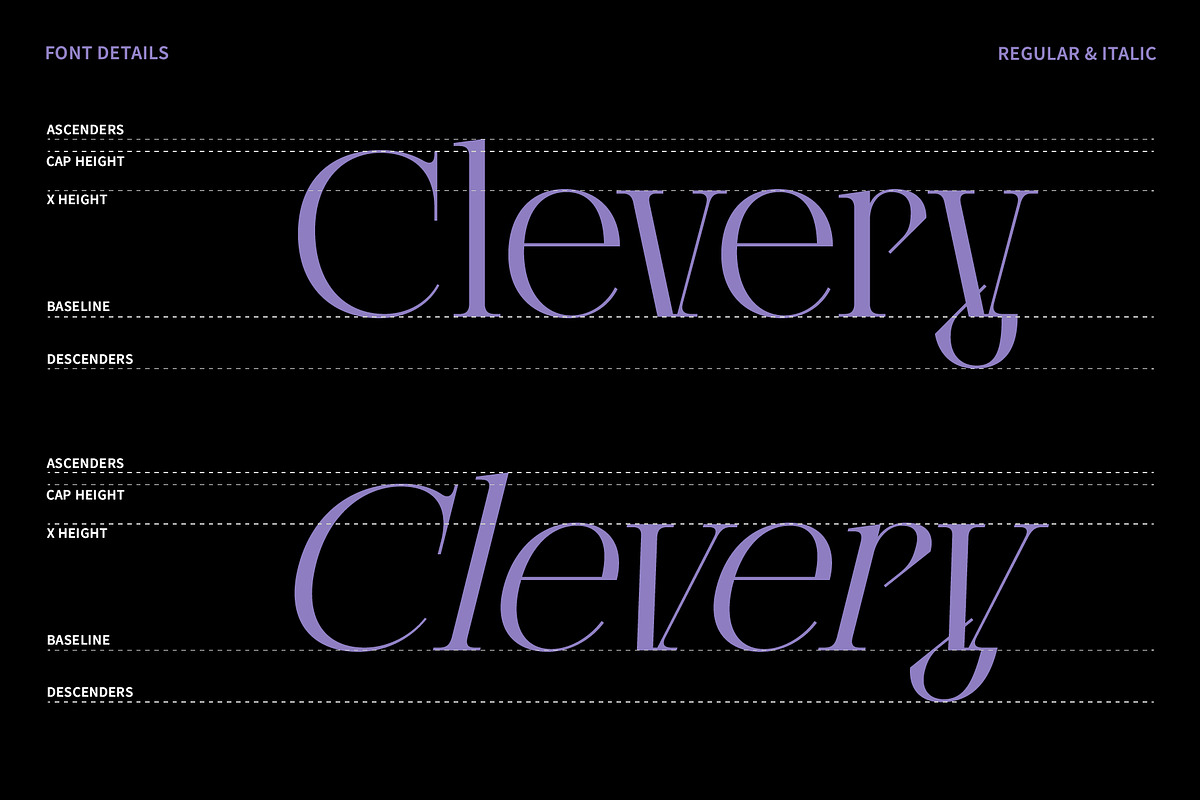 Clerioo – Elegant Serif Display Font, a Serif Font by MooneseyeType (Photo 3 of 10)