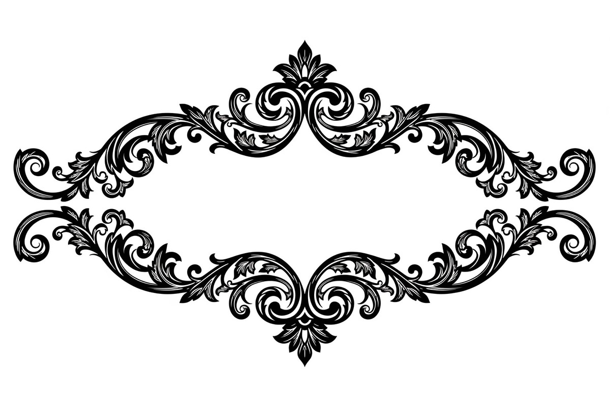 Laser Cut Frame Design SVG, an Illustration by hafijul (Photo 11 of 14)