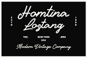Bentory Authes Vintage Monoline Font, a Script Font by Maulana Creative (Thumbnail 2 of 7)