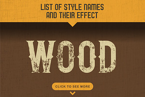 LetterPress Vector Texture Effects