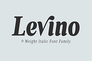 Levino Font Family, a Font by Punch