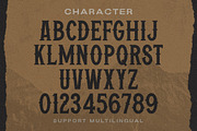 Forsaken - Display Font, a Blackletter Font by Letterhend Studio (Thumbnail 8 of 8)