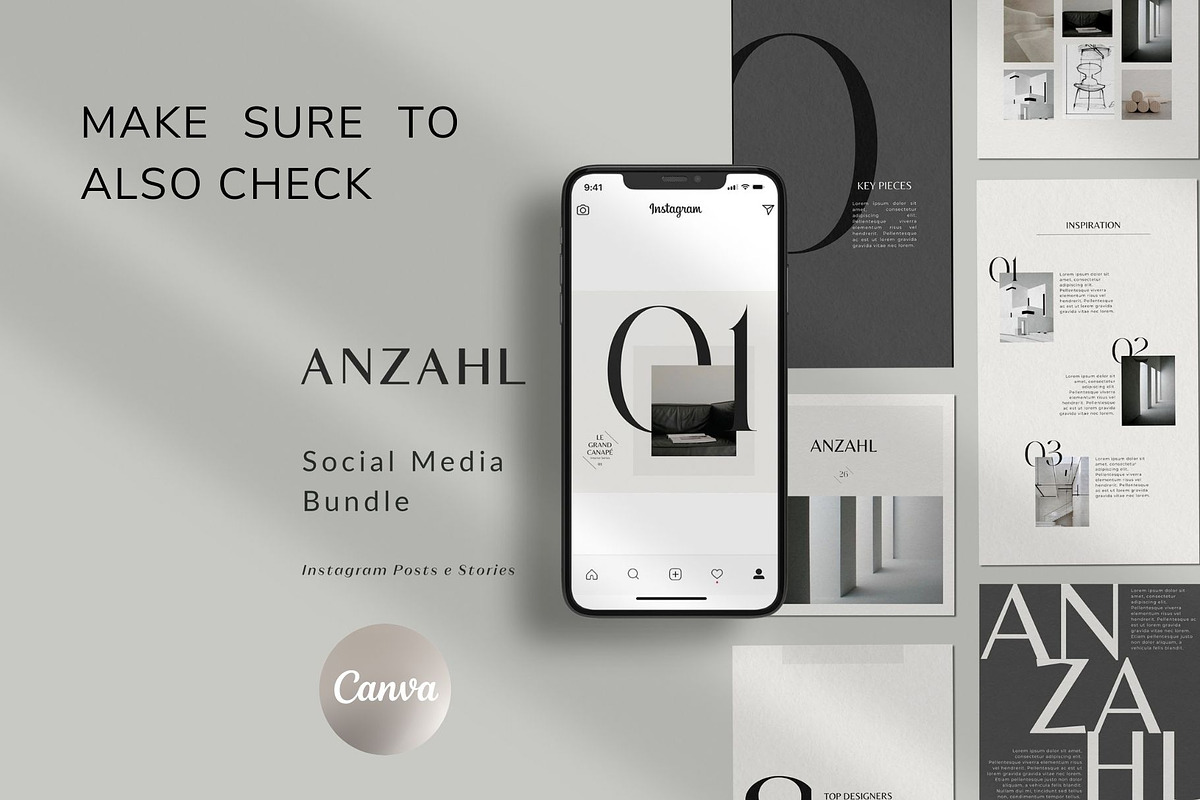 ANZAHL Wix Portfolio Website Theme, a Websites & App Template by Studio Suvelle (Photo 7 of 7)