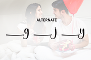 Darling | Script Font, a Handwritten Font by Scratchones (Thumbnail 7 of 9)