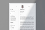 Clean Resume Template, a Resume Template by Designsoul14 (Thumbnail 4 of 6)
