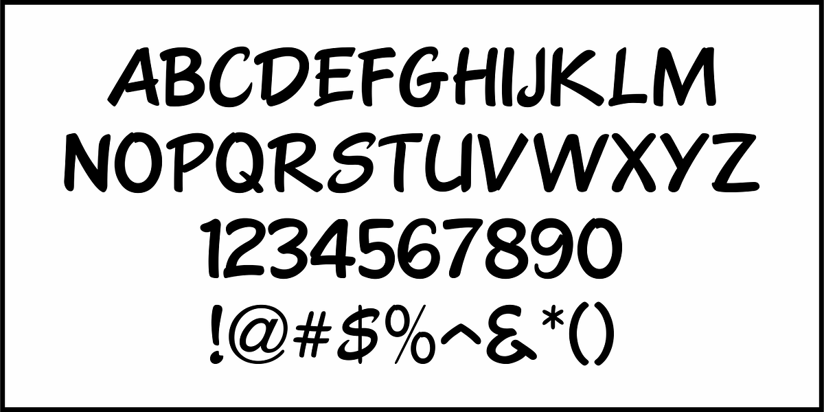 Show Card Freehand JNL, a Handwritten Font by Jeff Levine Fonts (Photo 3 of 5)