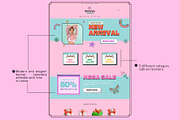 Pink Retro Shopify Theme, a Templates & Theme by DaisyStudio (Thumbnail 5 of 10)