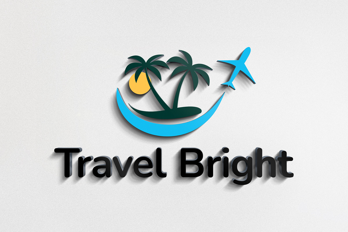 Travel Agency Logo Design, a Branding & Logo Template by MR.A (Photo 1 of 4)
