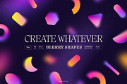 Blurry Gradient Shapes Collection, an Object Graphic by Samolevsky (Thumbnail 15 of 15)