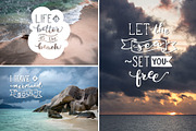 THOSE SUMMER DAYS lettering&clipart, an Illustration by MaljukArt (Thumbnail 13 of 14)