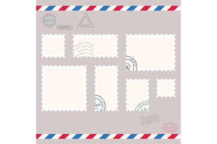 Small post stamps