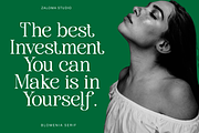 Blomenia, a Serif Font by Zaloma Studio (Thumbnail 9 of 18)