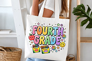 Fourth Grade Striped Back to School, a Transportation Illustration by Digital Artistic99 (Thumbnail 6 of 8)