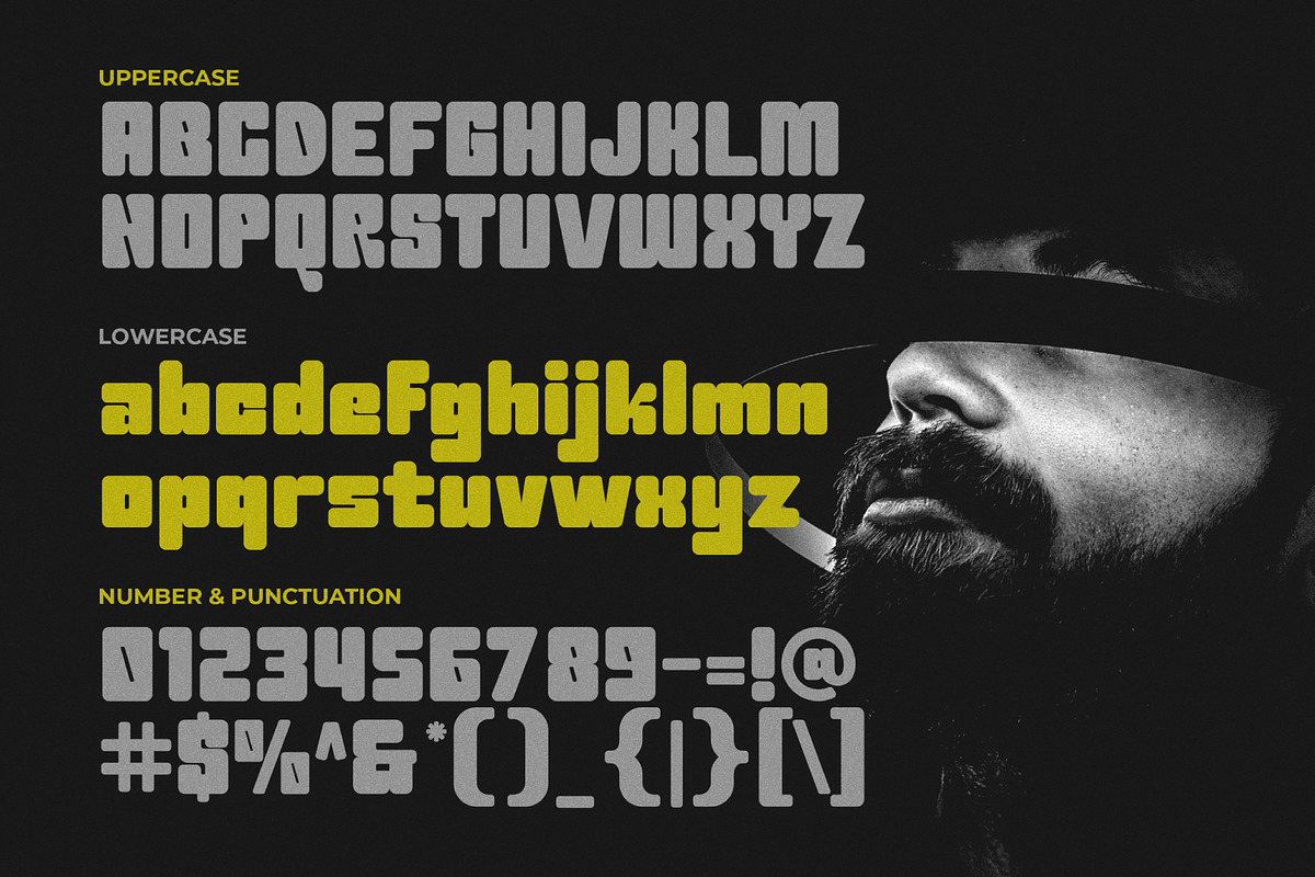 Ranco - Bold Display Font, a Sans Serif Font by Salamahtype (Photo 8 of 8)