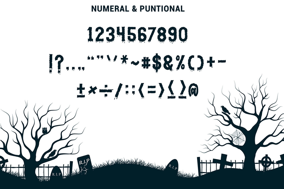 Scream Halloween, a Serif Font by Letterfand.studio (Photo 10 of 12)