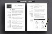 Modern Resume/CV Template Word, a Resume Template by TemplateCrafts (Thumbnail 2 of 3)