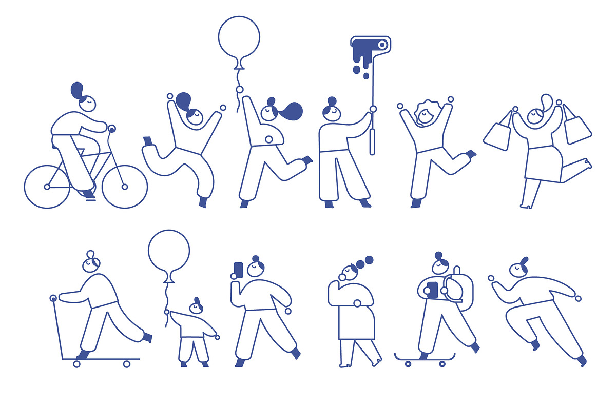 100+ Line People Editable Stroke, a Person Illustration by Vector_Art (Photo 28 of 29)