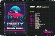 80s NewRetroWave flyers, a Flyer Template by Sonnyfive (Thumbnail 6 of 7)