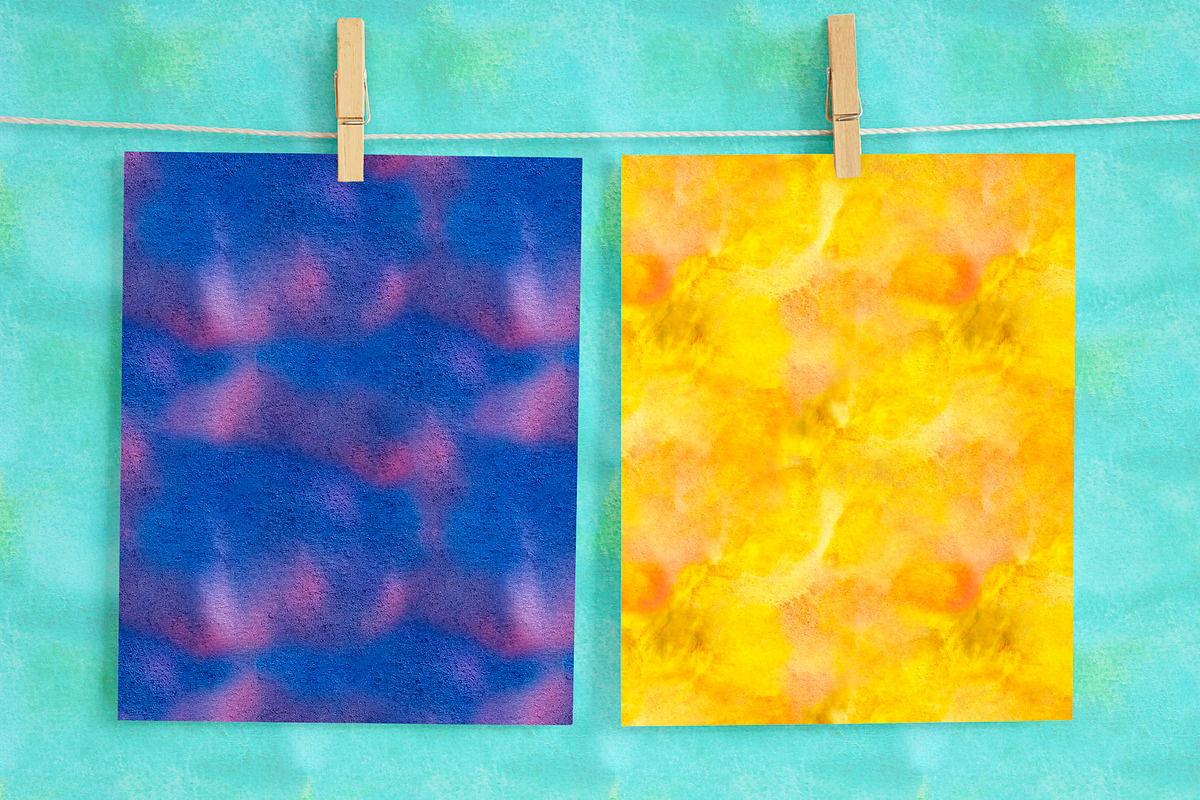Watercolor Elements + Free Textures, an Object Graphic by Olya Creative (Photo 9 of 9)