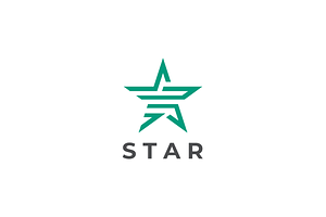 Star Geometric Lines Logo Design, a Branding & Logo Template by yopie