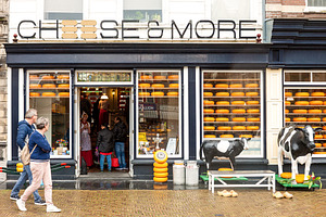 Dutch cheese and dairy shop entrance, a Food & Drink Photo by BOOCYS