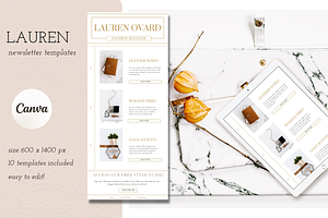 Lauren Newsletter Templates