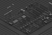 Mega pack Street kitbash, an Environmental 3D Model by MohamedHussien1 (Thumbnail 7 of 9)