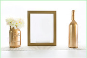 White & Gold Mock Up Bundle, a Print Template by Made By  Marisa (Thumbnail 2 of 8)