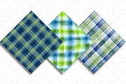 Masculine Plaid Blue and Green, an Illustration by Black Bird Studio (Thumbnail 4 of 5)
