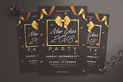 New Year Party Flyer, a Flyer Template by KMZVR.Lab (Thumbnail 3 of 4)