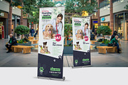 Pet Clinic Roll-Up Banner, a Flyer Template by floringheorghe (Thumbnail 4 of 4)