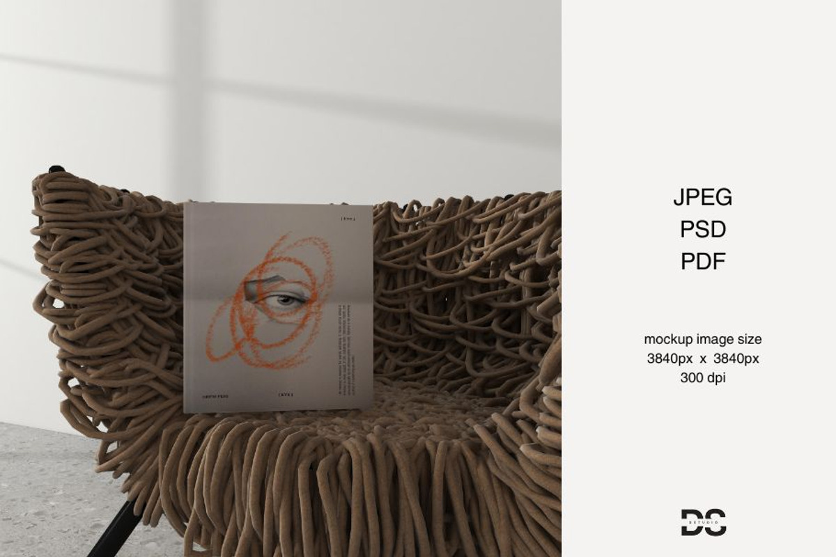 Book Mockup B224005, a Books & Magazine Mockup by DSTUDIO888 (Photo 3 of 4)
