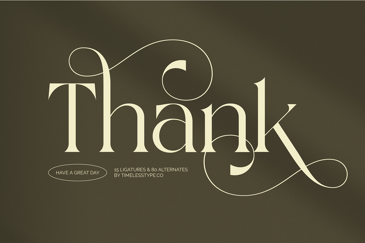 Qaisar Elegant Modern Serif, a Serif Font by timelesstype.co (Photo 20 of 20)