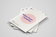 White Paper Template, a Brochure Template by azadcsstune (Thumbnail 2 of 13)