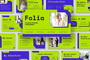 Creative Portfolio Powerpoint, a Presentation Template by Fit-tee (Thumbnail 1 of 10)