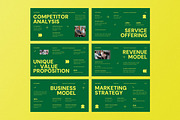 Green Business Plan Google Slide, a Presentation Template by Aiyari Graphic (Thumbnail 3 of 5)