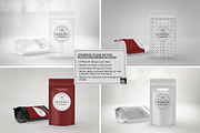 Clear /Foil Stand Up Pouch Mockup, a Cups & Container Mockup by INCDesign (Thumbnail 3 of 8)