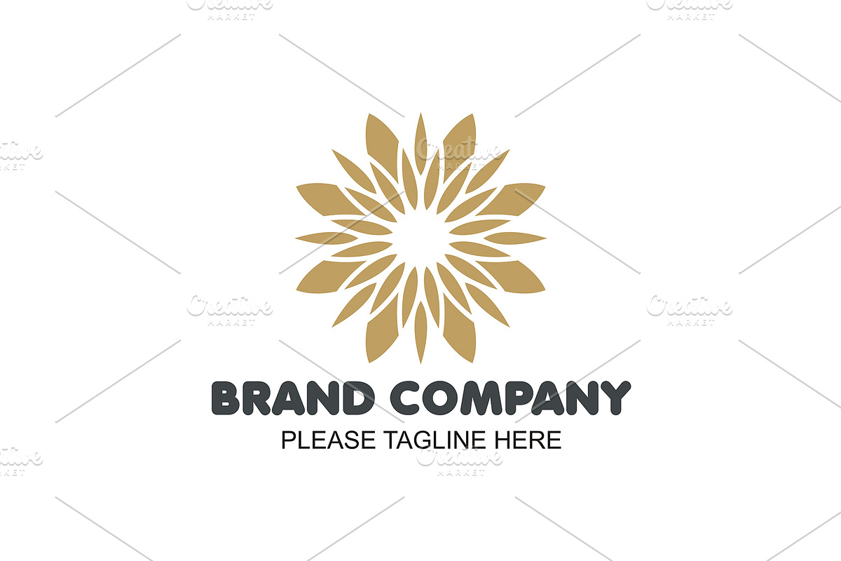 20 Logo Flower Templates Bundle, a Branding & Logo Template by Friendesigns (Photo 8 of 21)