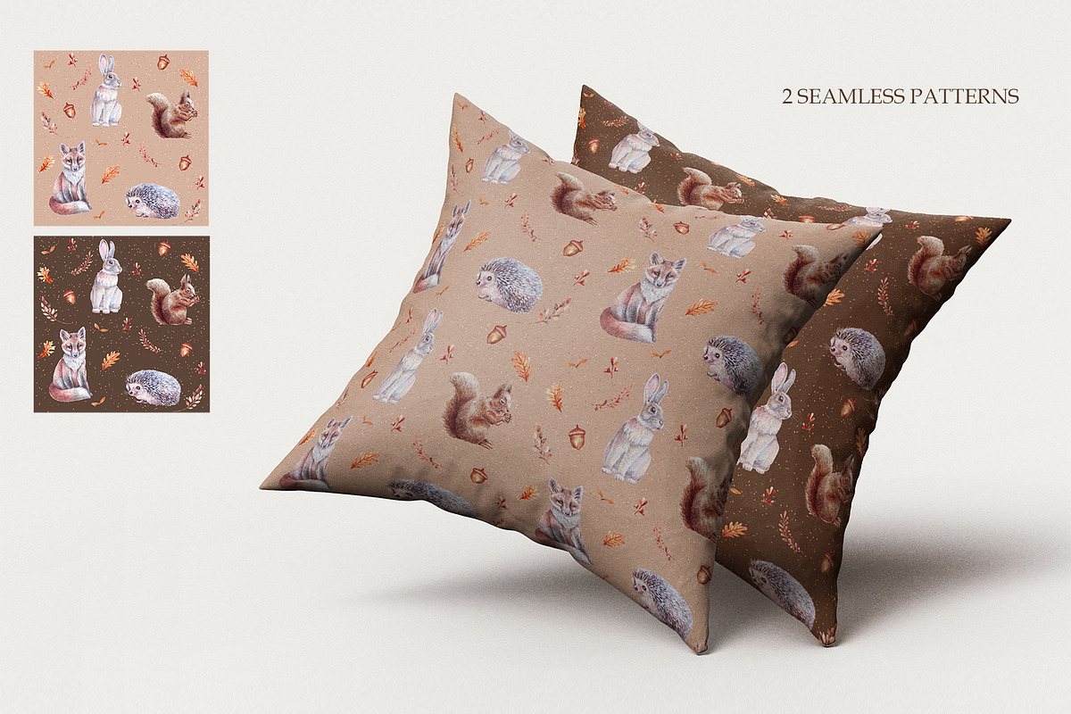 Watercolor autumn set, an Object Graphic by Holovei (Photo 6 of 6)