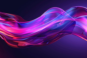 A digital image depicting flowing wa, a Photo by LOGOCREATIVE