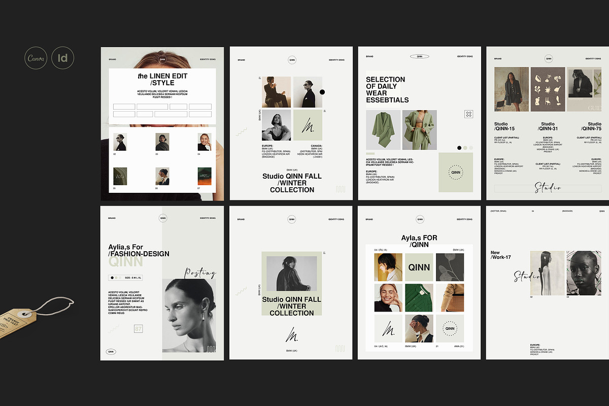 QINN / Social Media Kit, a Social Media Template by Studio Elevate (Photo 7 of 11)