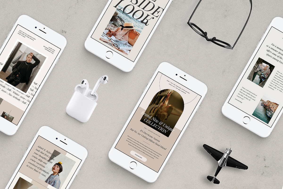 Bella - Chic Newsletter Templates, an Email Template by SilverStag Type ...