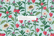 Rustle Botanical Pattern and Motifs, a Pattern Graphic by likorbut (Thumbnail 2 of 12)