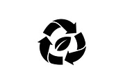 Bold Recycling Icon Pack, an Illustration by hafijul (Thumbnail 2 of 14)