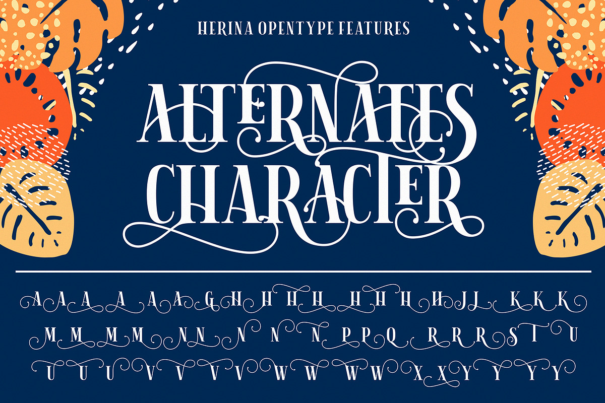 Herina Font + Extra preview 5