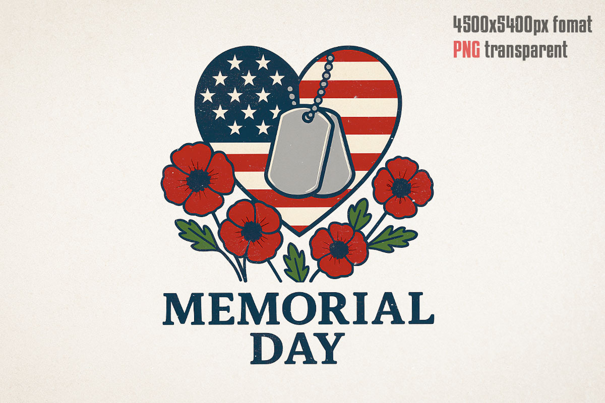 Honor the Brave, Memorial Day, an Object Graphic by GlitterCraft (Photo 46 of 61)