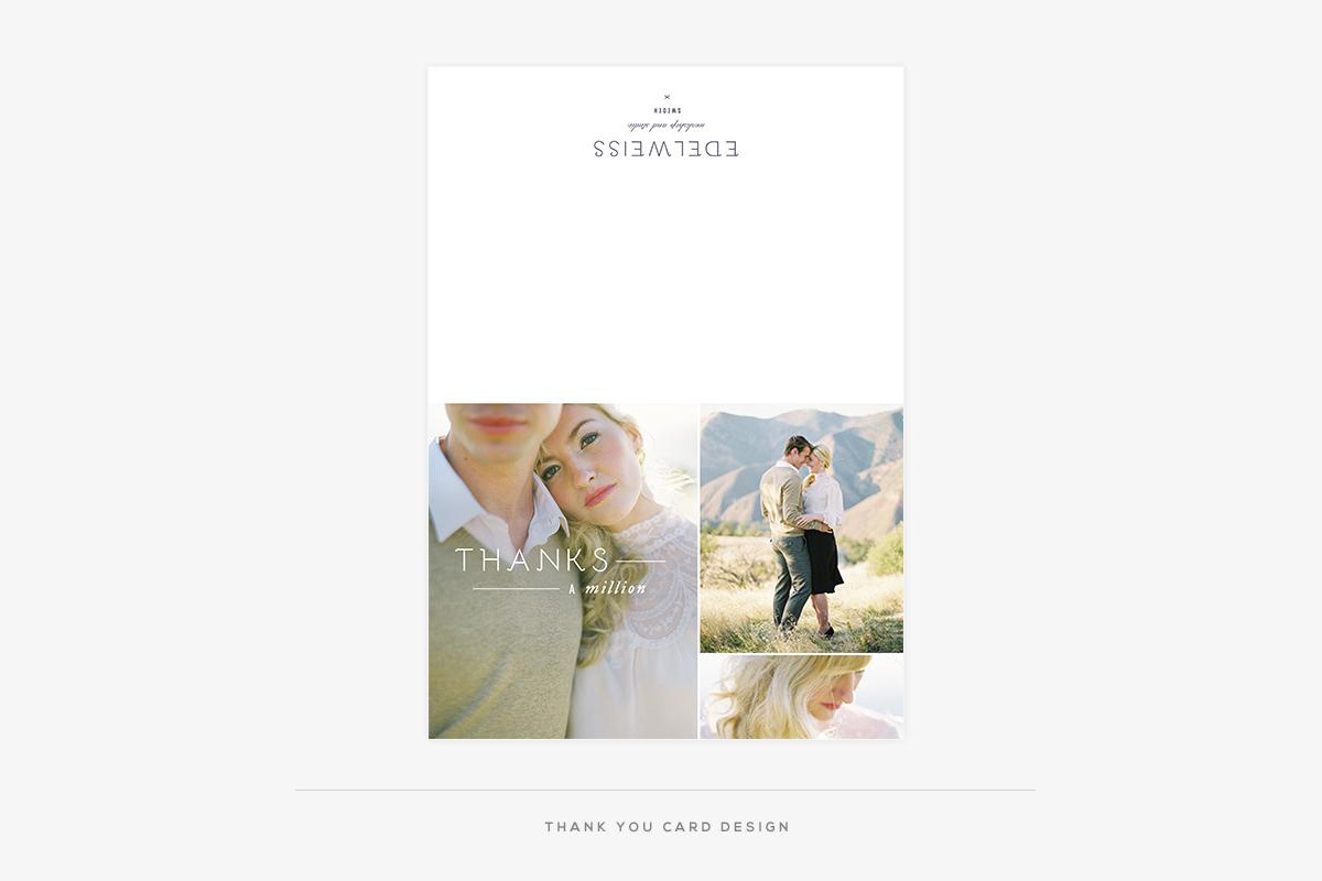 Edelweiss II Welcome Packet, a Stationery Template by Red Met Yellow Creative (Photo 10 of 11)